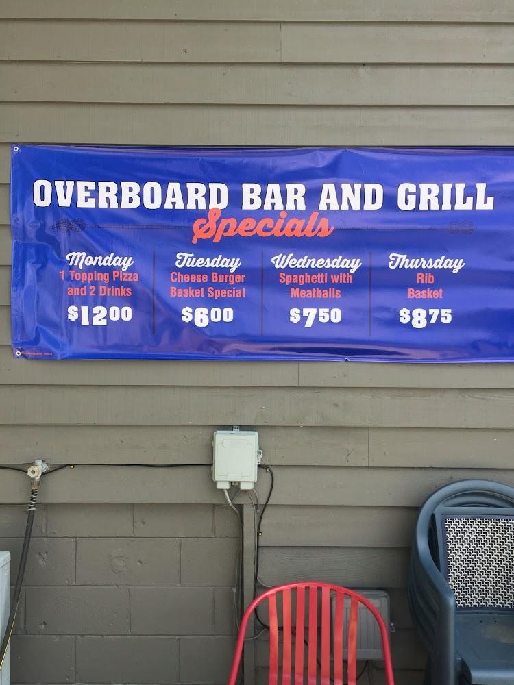 Overboard Bar & Grill Menu image 2